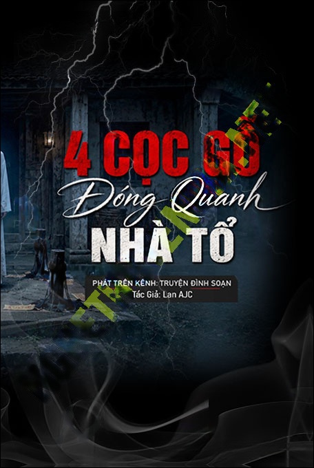 4 Cọc Gỗ Đóng Quanh Nhà Tổ